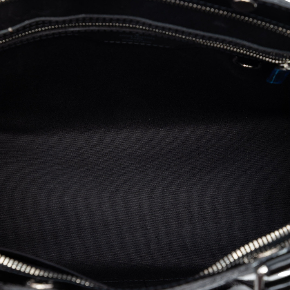 Louis Vuitton Black Patent Leather Satchel - Picture 4 of 8